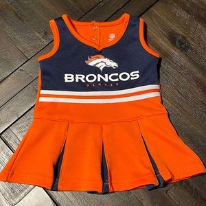 Denver Broncos Cheerleading Outfit 12 mo